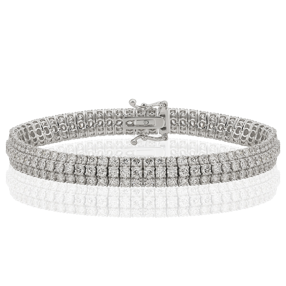 10,54 Ct. Diamond Design Bracelet